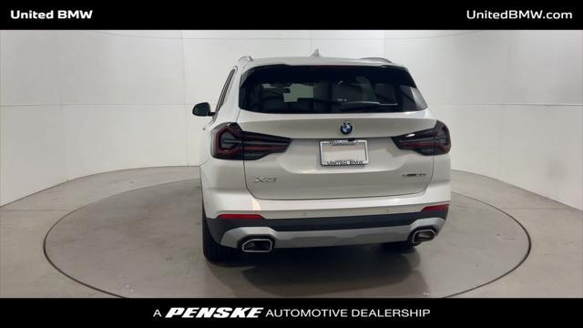 used 2024 BMW X3 car, priced at $44,460