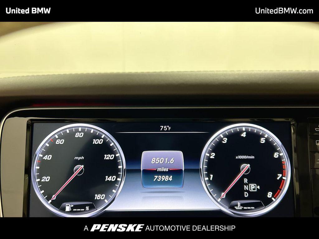 used 2015 Mercedes-Benz S-Class car, priced at $32,995