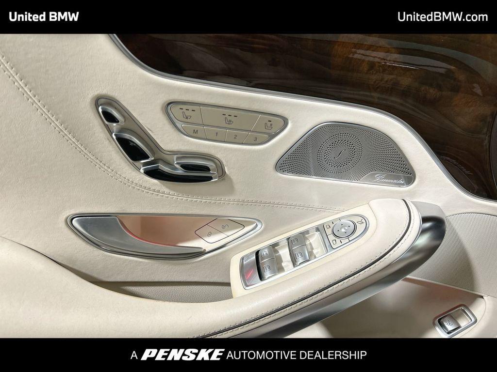 used 2015 Mercedes-Benz S-Class car, priced at $32,995