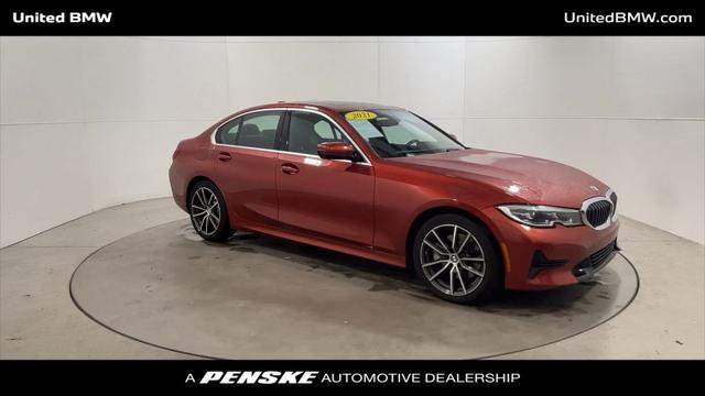 used 2021 BMW 330 car, priced at $25,460