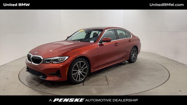 used 2021 BMW 330 car, priced at $25,460