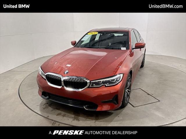 used 2021 BMW 330 car, priced at $25,460