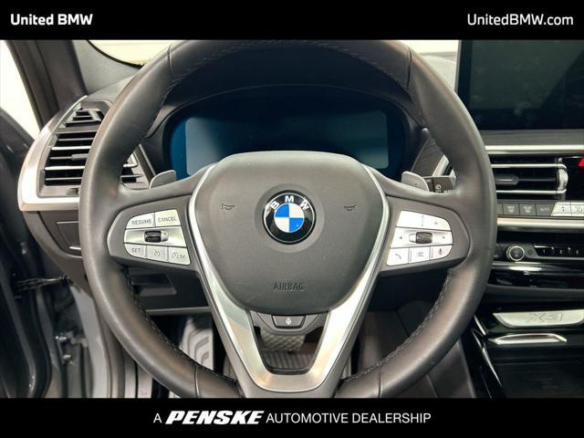 used 2024 BMW X3 car, priced at $47,460