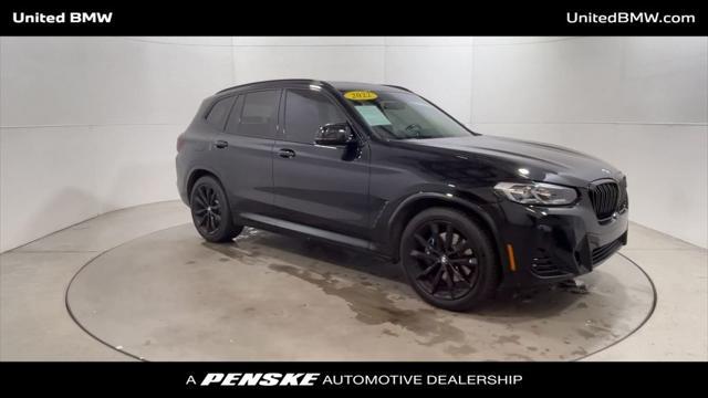 used 2022 BMW X3 car, priced at $44,995