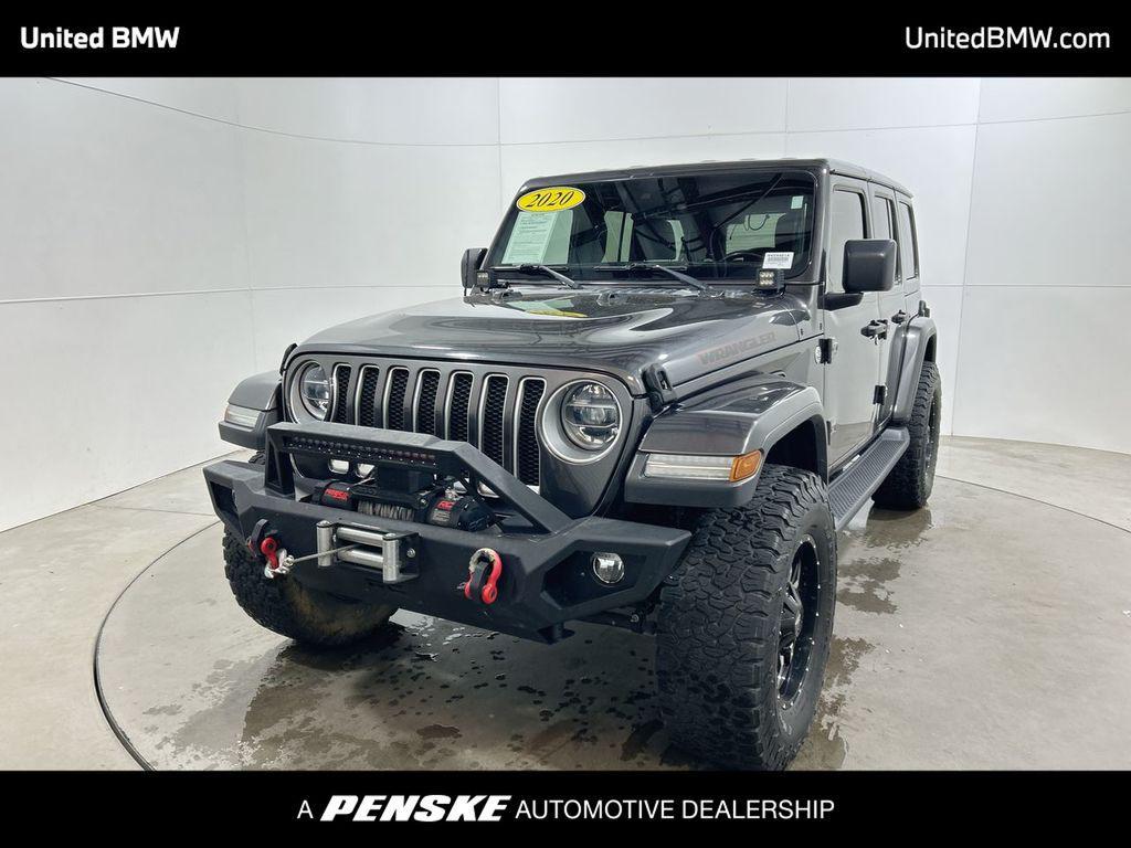 used 2020 Jeep Wrangler Unlimited car, priced at $24,495