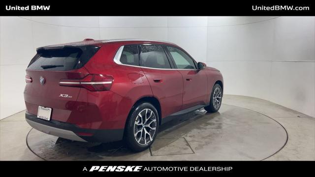 new 2025 BMW X3 car, priced at $56,910