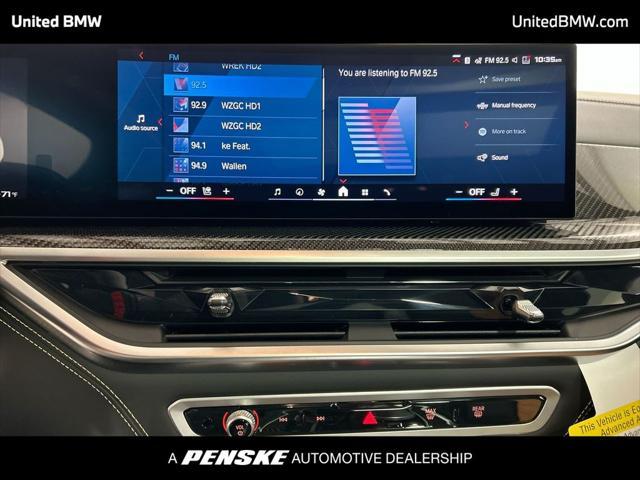 new 2025 BMW X6 M car, priced at $145,810