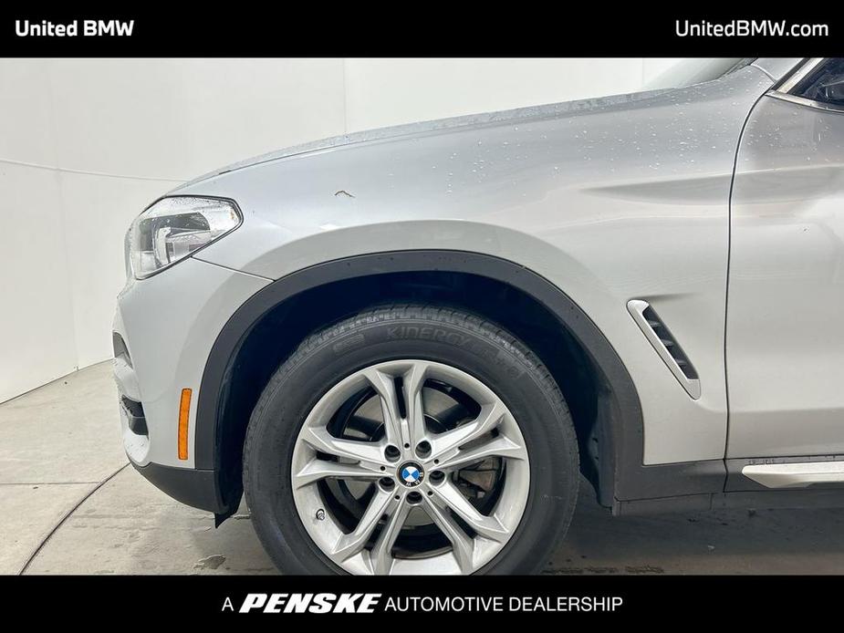 used 2021 BMW X3 car, priced at $31,960