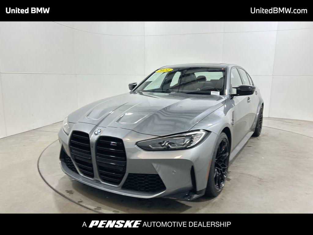 used 2024 BMW M3 car, priced at $83,960