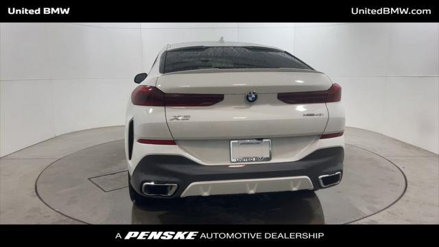 used 2022 BMW X6 car, priced at $57,460