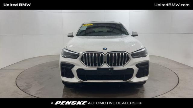 used 2022 BMW X6 car, priced at $57,460