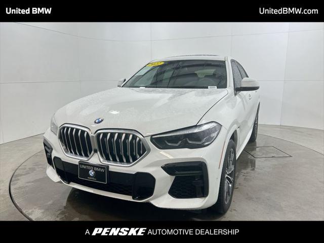 used 2022 BMW X6 car, priced at $57,960