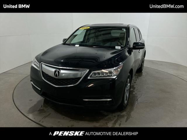 used 2016 Acura MDX car, priced at $18,495