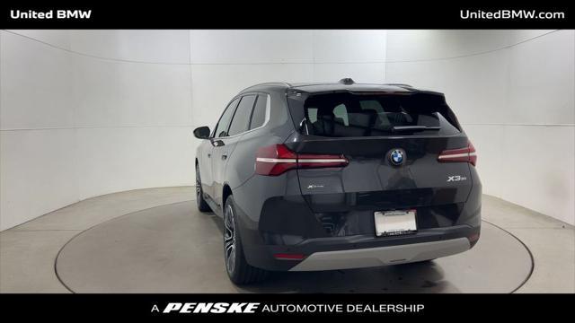 new 2025 BMW X3 car, priced at $56,860