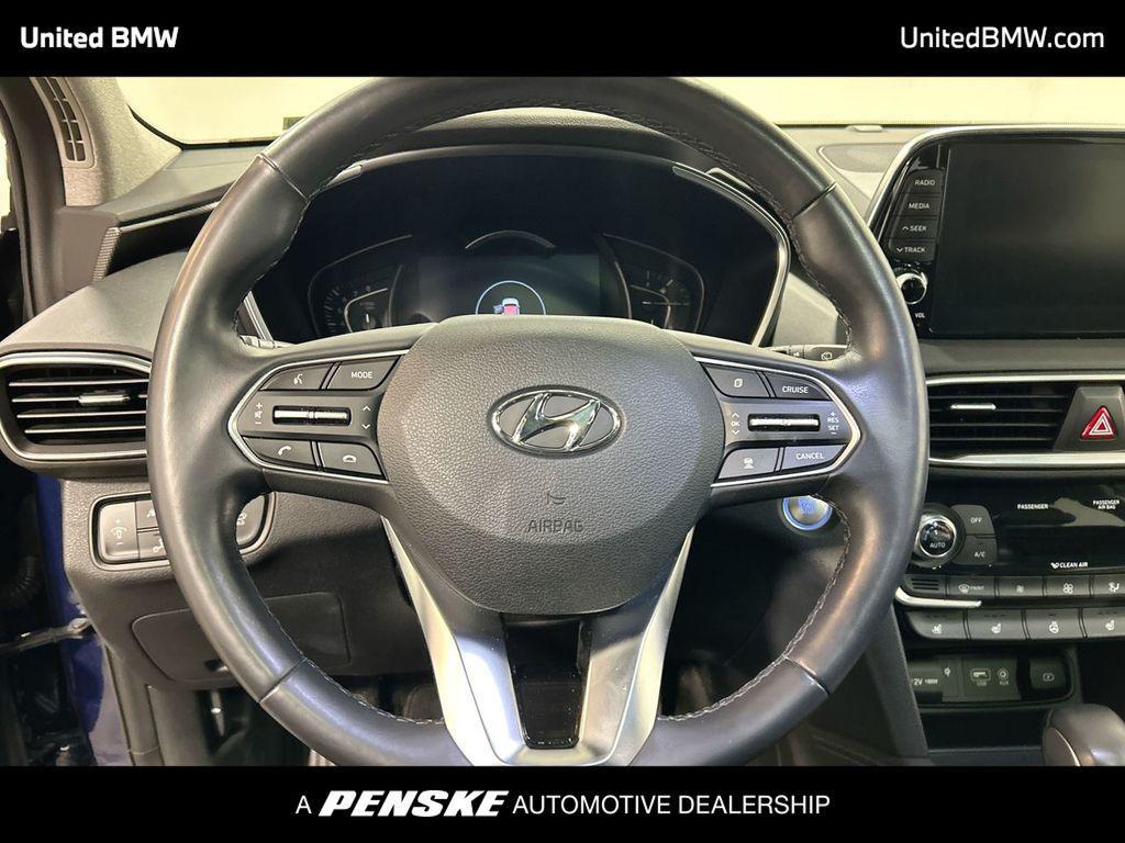 used 2019 Hyundai Santa Fe car, priced at $19,960
