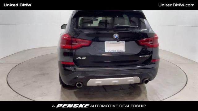 used 2021 BMW X3 car, priced at $31,495