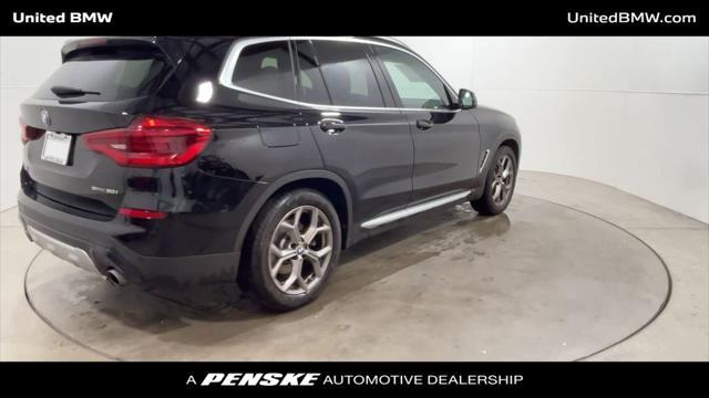 used 2021 BMW X3 car, priced at $31,495