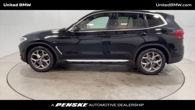 used 2021 BMW X3 car, priced at $31,495