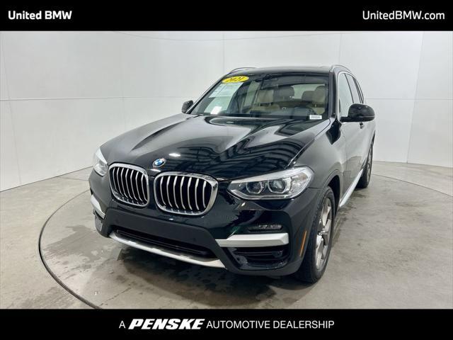 used 2021 BMW X3 car, priced at $31,495