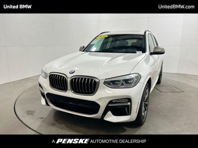 used 2018 BMW X3 car, priced at $27,995