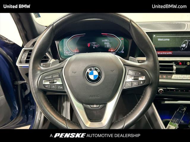 used 2022 BMW 330 car, priced at $27,995