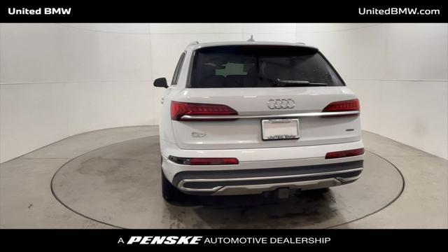 used 2021 Audi Q7 car, priced at $28,460