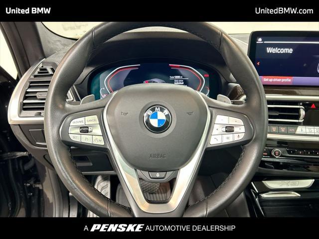 used 2024 BMW X3 car, priced at $47,495