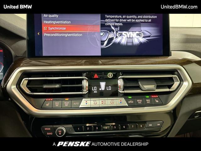 used 2024 BMW X3 car, priced at $47,495