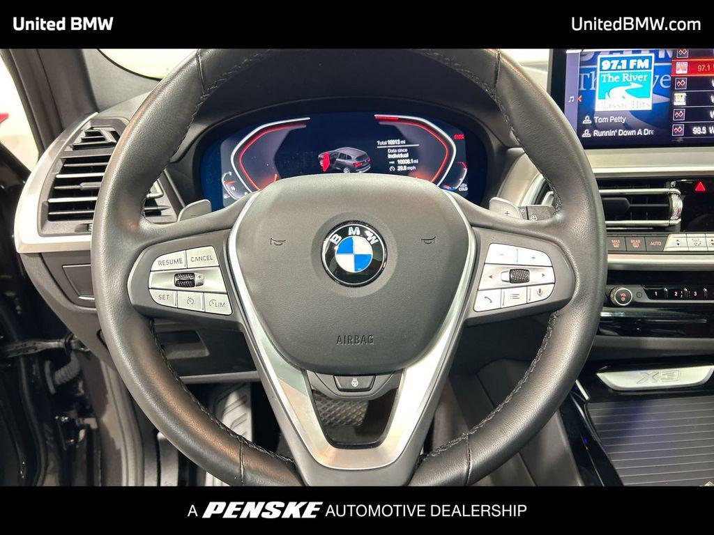 used 2024 BMW X3 car, priced at $42,960