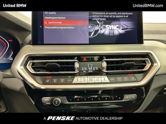 used 2024 BMW X3 car, priced at $47,495