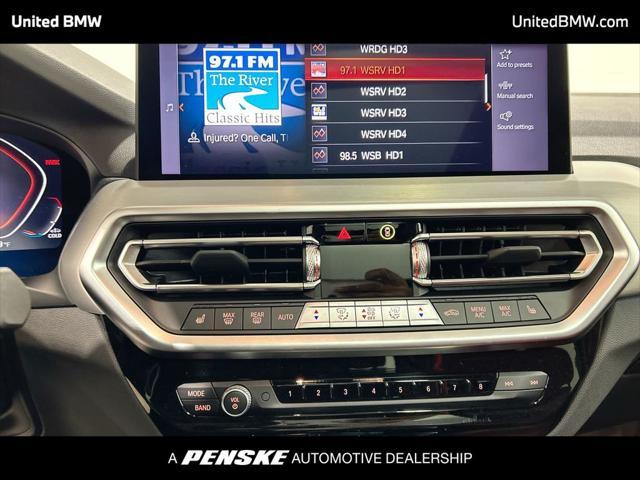 used 2024 BMW X3 car, priced at $47,495