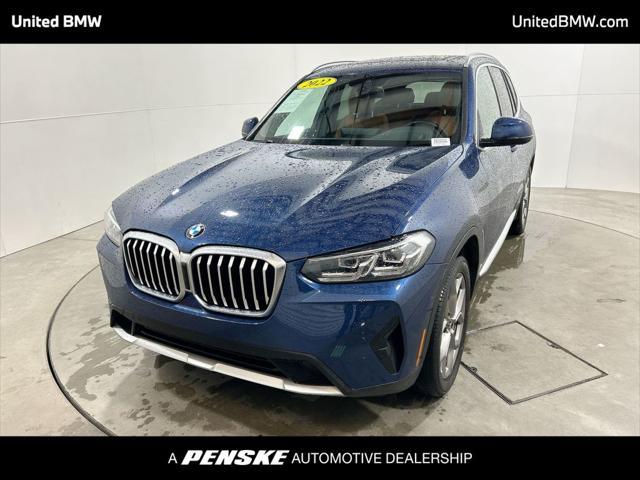 used 2022 BMW X3 car, priced at $32,995