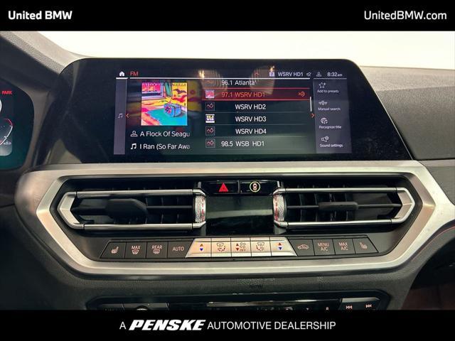 used 2022 BMW 330 car, priced at $32,460