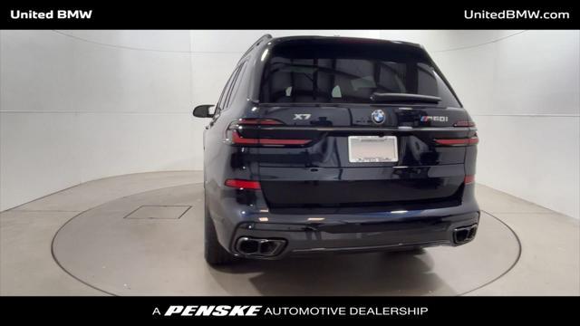 new 2025 BMW X7 car, priced at $115,895