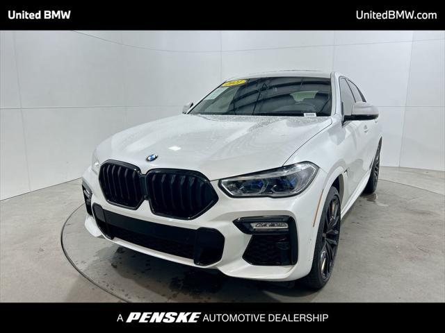 used 2021 BMW X6 car, priced at $45,960