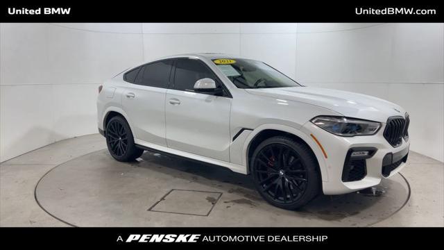 used 2021 BMW X6 car, priced at $45,960