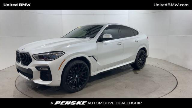 used 2021 BMW X6 car, priced at $45,960