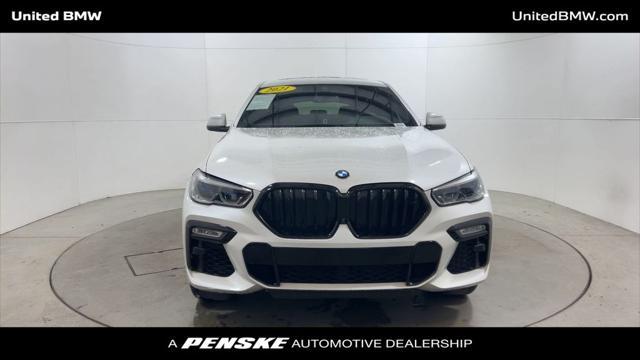 used 2021 BMW X6 car, priced at $45,960