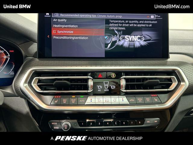 used 2024 BMW X3 car, priced at $58,960