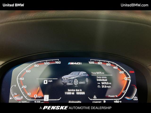 used 2024 BMW X3 car, priced at $58,960