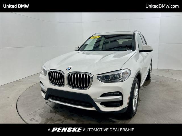 used 2021 BMW X3 car, priced at $23,460