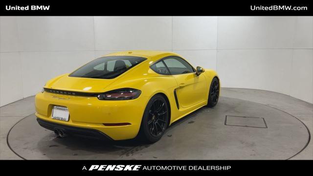 used 2022 Porsche 718 Cayman car, priced at $72,960