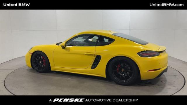 used 2022 Porsche 718 Cayman car, priced at $72,960