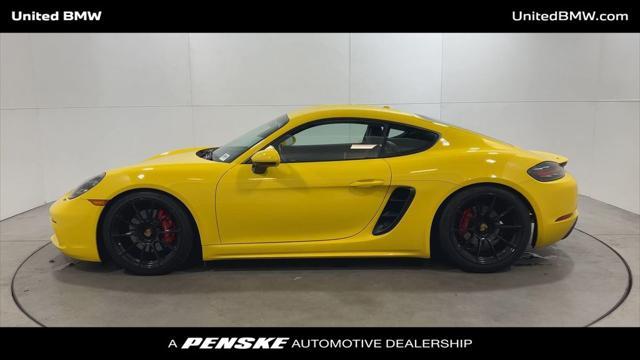 used 2022 Porsche 718 Cayman car, priced at $72,960