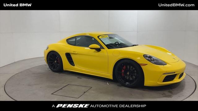 used 2022 Porsche 718 Cayman car, priced at $72,960