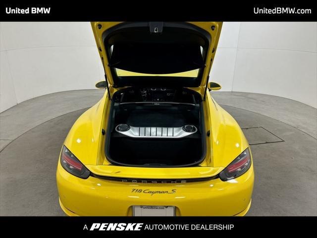 used 2022 Porsche 718 Cayman car, priced at $72,960