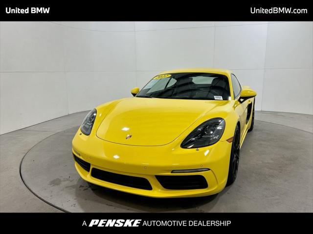 used 2022 Porsche 718 Cayman car, priced at $72,960