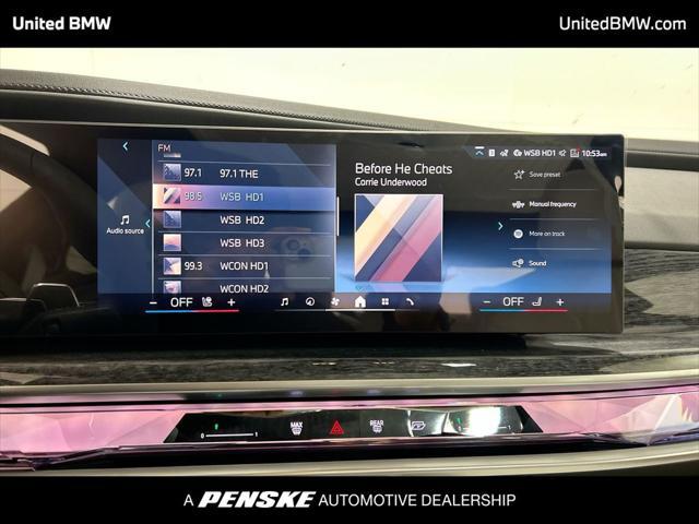 new 2025 BMW 760 car, priced at $133,945