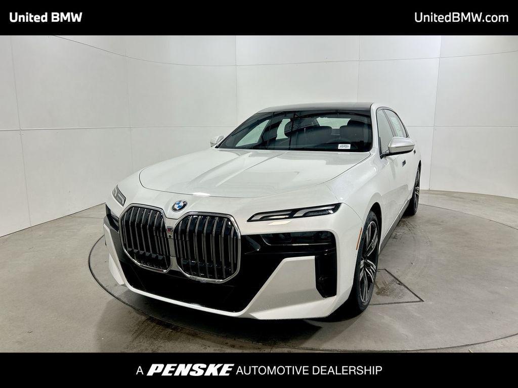 new 2025 BMW 740 car, priced at $104,280