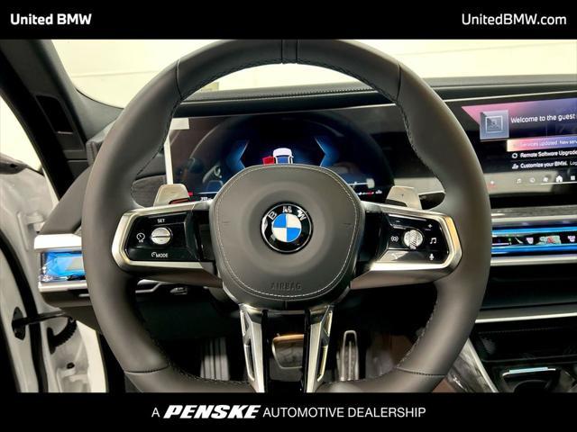 new 2025 BMW 740 car, priced at $104,280